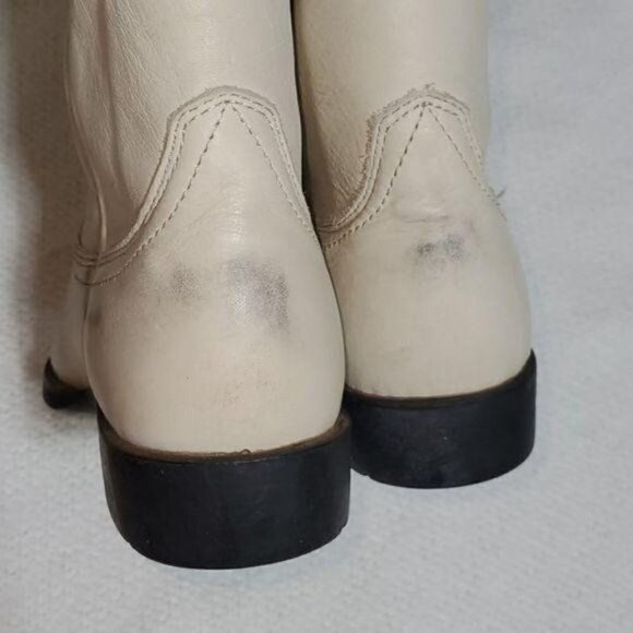 Ariat Cream Sz 8B/Euro 39M RTS Cowboy Boot - Picture 9 of 13